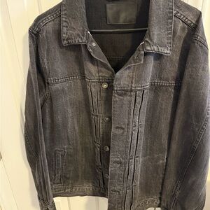 Men's Black Denim Jacket